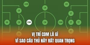 Vị Trí CDM Là Gì | Vì Sao Cầu Thủ Này Rất Quan Trọng